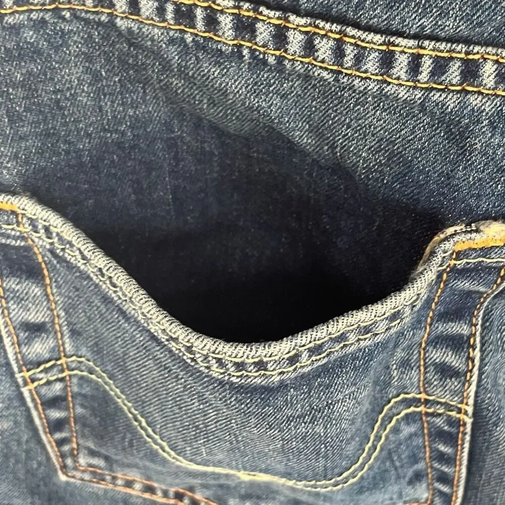 LEVI’S Men’s 511 Slim Fit Jeans 32x32 Blue Stretch Denim Zip Fly Med Wash Iconic